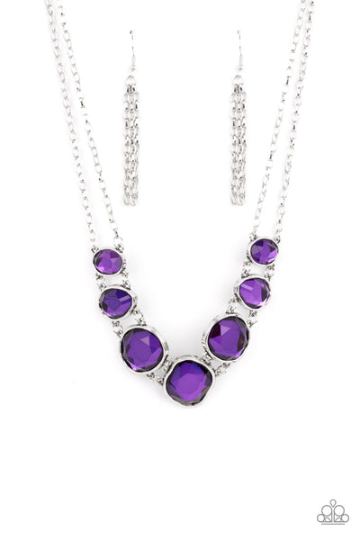 Paparazzi Absolute Admiration - Necklace Purple Box 107