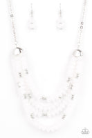 Paparazzi Best POSH-ible Taste - Necklace White Box 99