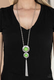 Paparazzi Abstract Artistry - Necklace Green Box 103