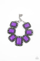 Paparazzi Retro Rodeo - Bracelet Purple Box 103