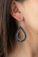 Paparazzi Stay Sharp - Earrings Blue Box 95