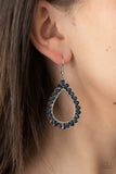 Paparazzi Stay Sharp - Earrings Blue Box 95