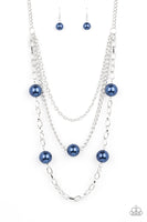 Paparazzi Thanks For The Compliment - Necklace Blue Box 72