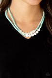 Paparazzi Extended STAYCATION - Necklace Blue Box 98