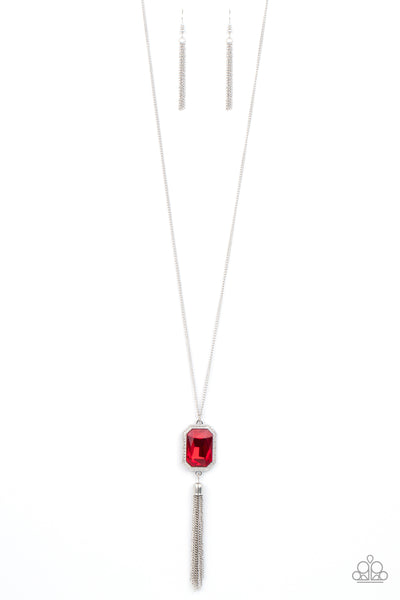 Paparazzi Blissed Out Opulence - Necklace Red Box 105