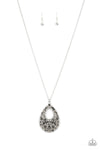 Paparazzi High Society Stargazing - Necklace Silver Box 102