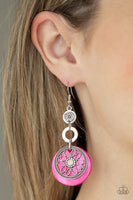 Paparazzi Royal Marina - Earrings Pink Box 101