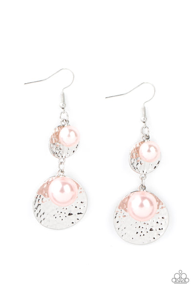 Paparazzi Pearl Dive - Earrings Pink Box 95