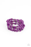 Paparazzi Nice GLOWING! - Bracelet Purple Box 106