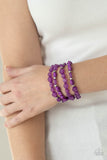 Paparazzi Nice GLOWING! - Bracelet Purple Box 106