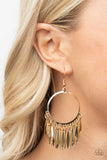 Paparazzi Radiant Chimes - Earrings Gold Box 109