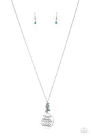 Paparazzi Maternal Blessings - Necklace Blue Box 87