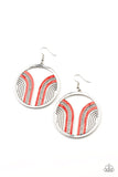 Paparazzi Delightfully Deco - Earrings Red Box 97