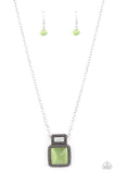 Paparazzi Ethereally Elemental - Necklace Green Box 107