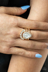 Paparazzi Elegantly Cosmopolitan - Ring Gold Box 111