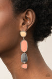 Paparazzi All Out Allure - Earrings Orange Box 110