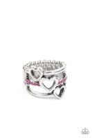 Paparazzi Give Me AMOR - Ring Pink Box 107