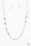 Paparazzi Have I Made Myself Clear? - Necklace White Box 64