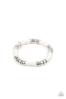 Paparazzi Stacked In Your Favor - Bracelet White Box 98