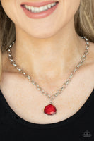 Paparazzi Gallery Gem - Necklace Red Box 110