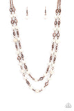 Paparazzi Essentially Earthy - Necklace Copper Box 72