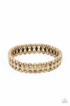 Paparazzi Abstract Advisory - Bracelet Brass Box 109