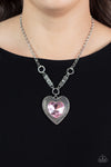 Paparazzi Heart Full of Fabulous - Necklace Pink Box 131