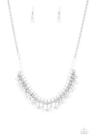 Paparazzi A Touch of CLASSY - Necklace White Box 44