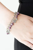 Paparazzi West Coast Wanderer - Bracelet Purple Box 87