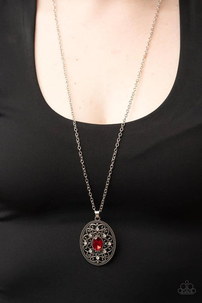 Paparazzi - Sonate Swing - Necklace Red Box 12