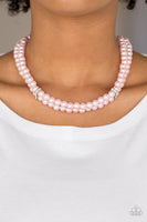 Paparazzi Put On Your Party Dress - Necklace Pink Box 24