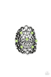 Paparazzi Floral Fancies - Ring Green Box 44