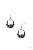 Paparazzi Table For Two - Earrings Black Box 37