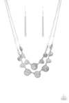 Paparazzi Pebble Me Pretty - Necklace Silver Box 143