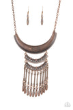 Paparazzi Eastern Empress - Necklace Copper Box 96