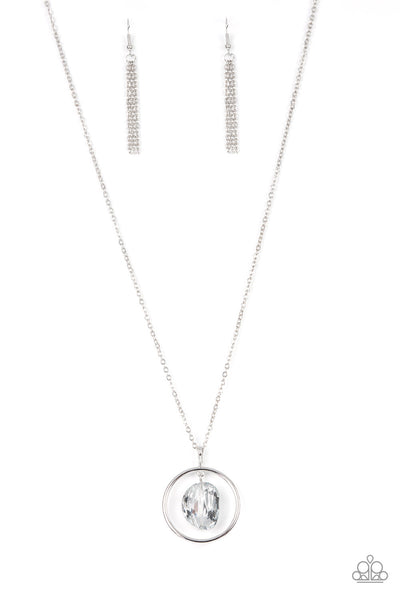 Paparazzi Hands-Down Dazzling - Necklace Silver Box 137