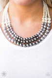 Paparazzi Lady in Waiting - Necklace Silver Box 38