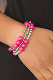 Paparazzi New Adventures -  Bracelet Pink Box 50