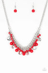 Paparazzi Summer Showdown - Necklace Red Box 99