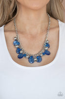 Paparazzi Gossip Glam - Necklace Blue Box 61