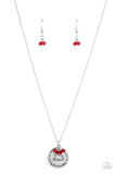 Paparazzi Simple Blessings - Necklace Red Box 125