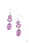 Paparazzi Tiers Of Tranquility - Earrings Purple Box 105