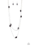 Paparazzi Back For More - Necklace Black Box 56
