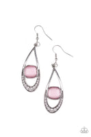 Paparazzi The Greatest GLOW On Earth - Earrings Pink Box 55