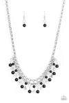 Paparazzi You May Kiss the Bride - Necklace Black Box 116