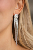 Paparazzi Level Up - Earrings White Box 63