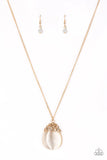 Paparazzi Nightcap and Gown - Necklace Gold Box 43
