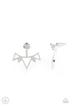 Paparazzi Like a Flash - Earrings Silver Box 48