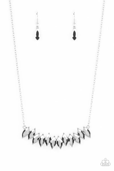 Paparazzi Icy Intensity - Necklace Silver Box 137
