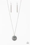 Paparazzi Desert Abundance - Necklace Blue Box 96